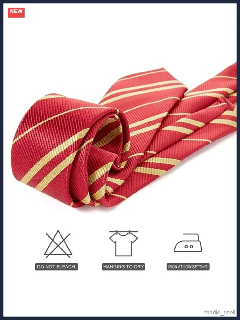 Striped Silk Polyester Necktie & Glasses Costume Accessory Set Wizard Cosplay